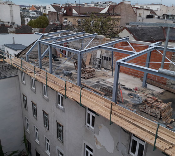 Dachgeschossausbau