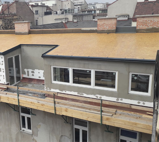 Dachgeschossausbau