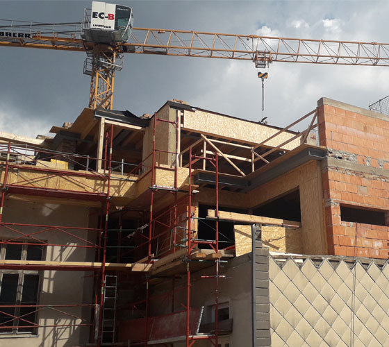 Dachgeschossausbau